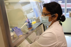 Dr. Deepali Kumar in the lab