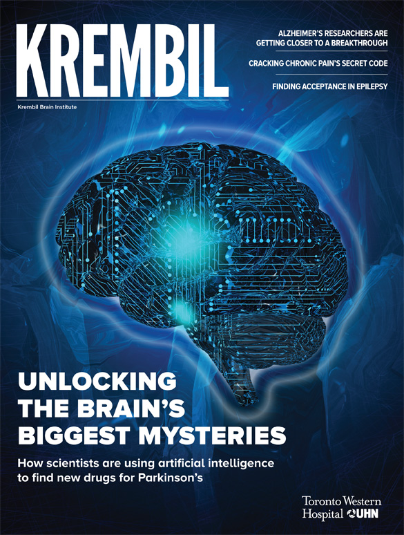Krembil Magazine on Globe and Mail 2018 edition