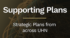 Supporting Plans - Strategic plans fron across UHN